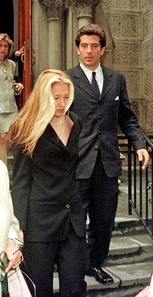 Calvin Klein Collection Navy Suit A/W 1996 (seen on Carolyn Bessette Kennedy)