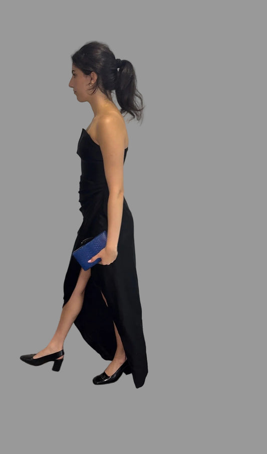 Bianca Spender Black Gown, XS