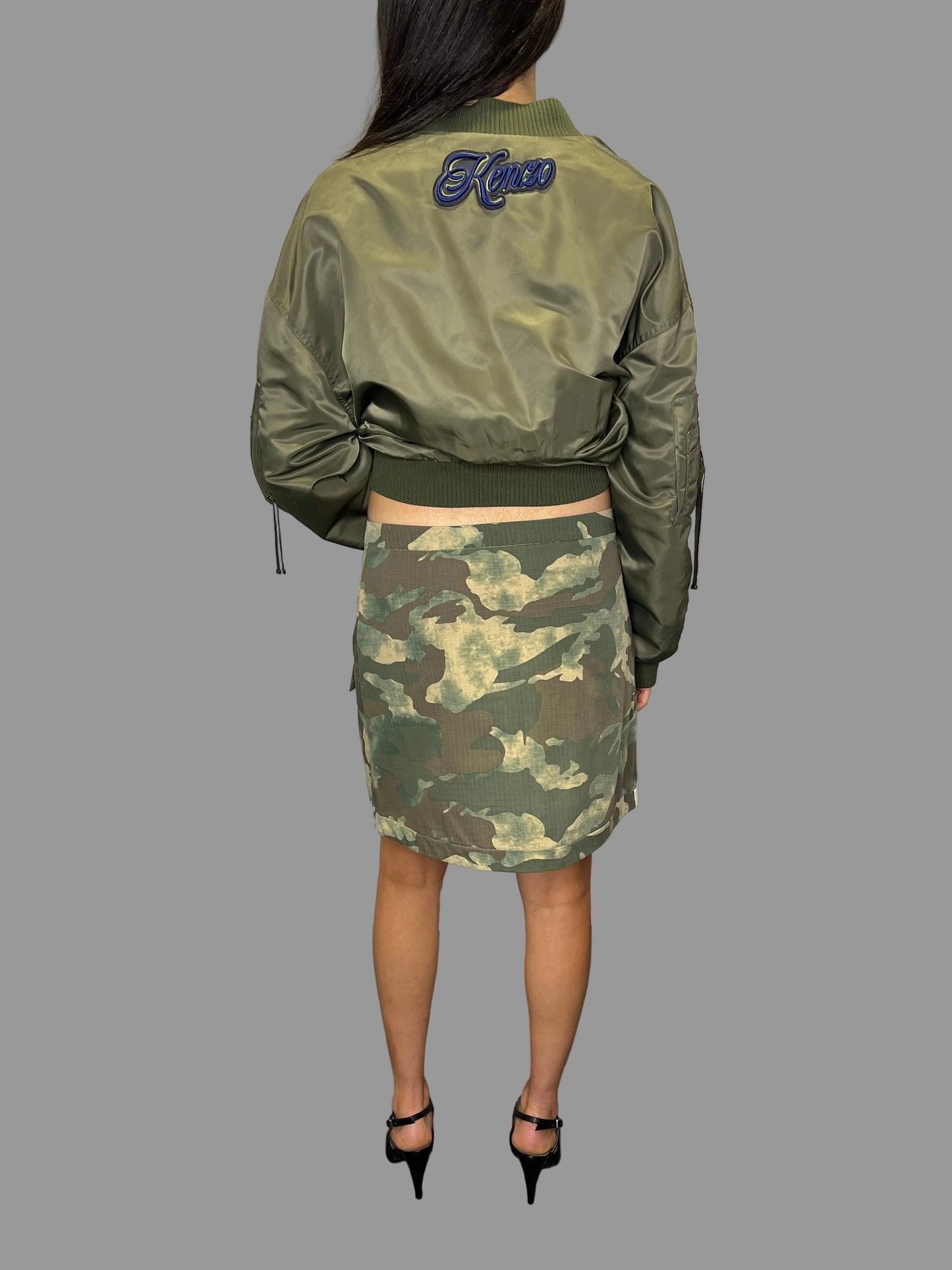Adidas Camouflage Mini Skirt