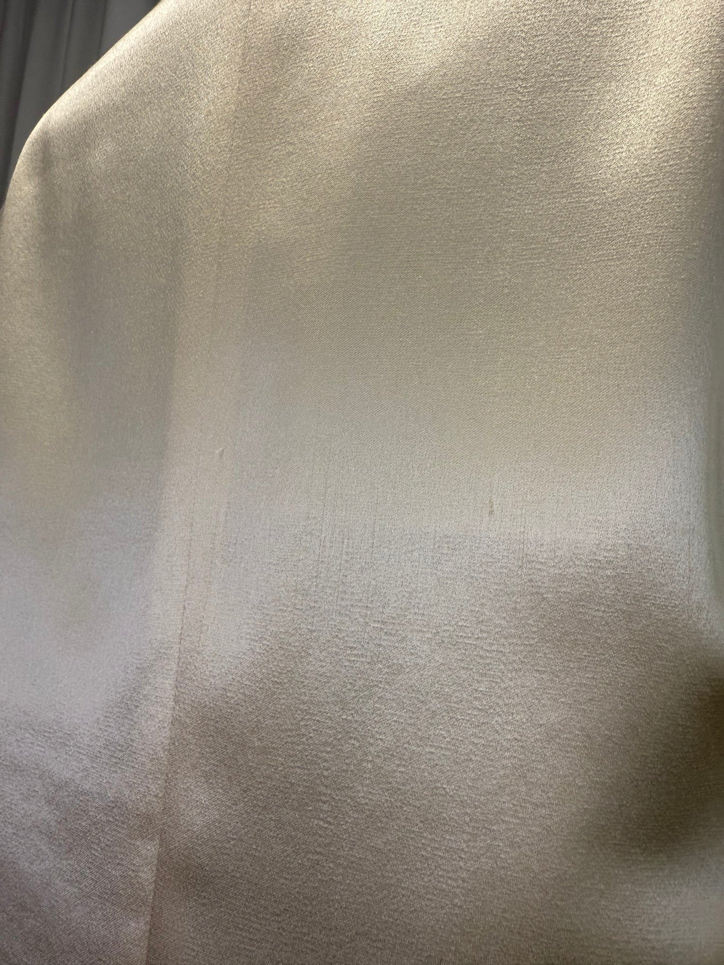 Calvin Klein 1990 Campaign White Silk Blazer