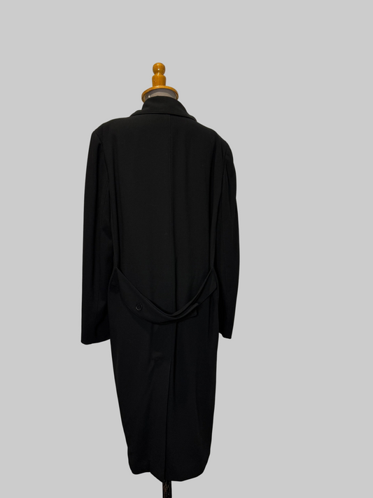 Calvin Klein Collection Double Breasted Wool Coat, early 1990s