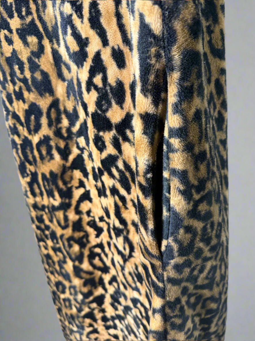 Always U.S.A Faux Leopard Coat