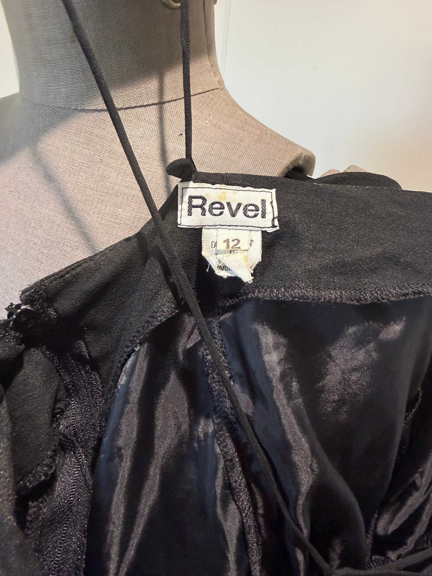 Vintage 'Revel' Pure Silk Dress, 1990s