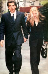 Calvin Klein Collection Navy Suit A/W 1996 (seen on Carolyn Bessette Kennedy)