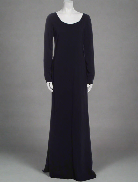 Calvin Klein Collection Navy Gown, 2010s
