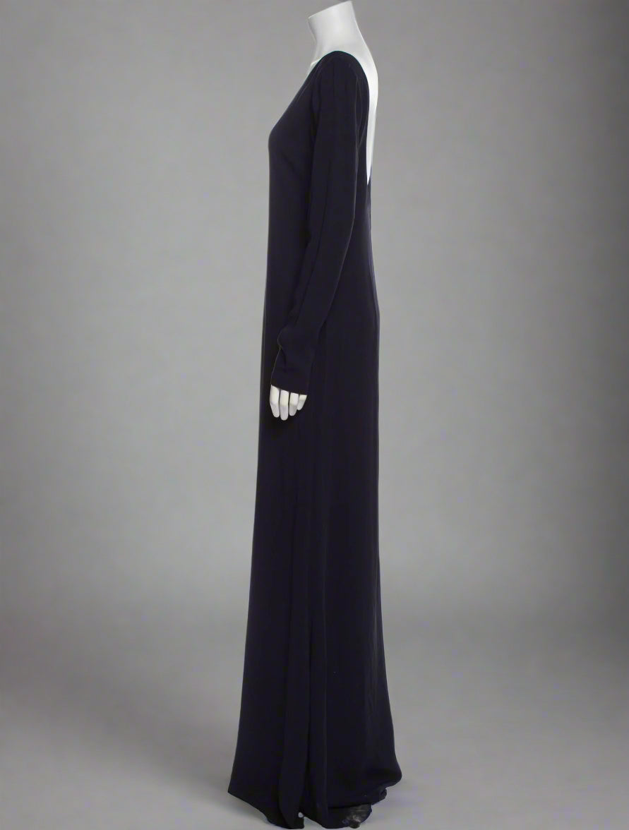 Calvin Klein Collection Navy Gown, 2010s