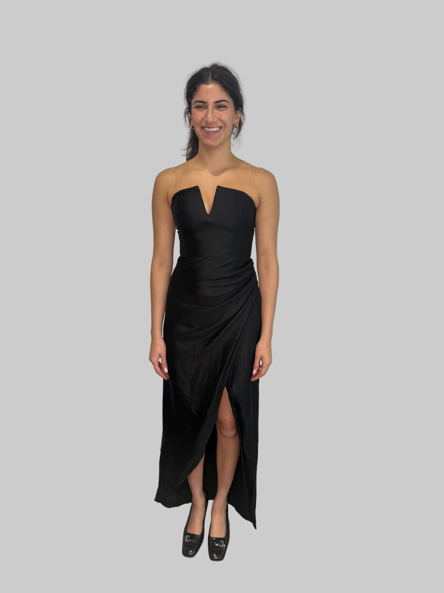 Bianca Spender Black Gown, XS
