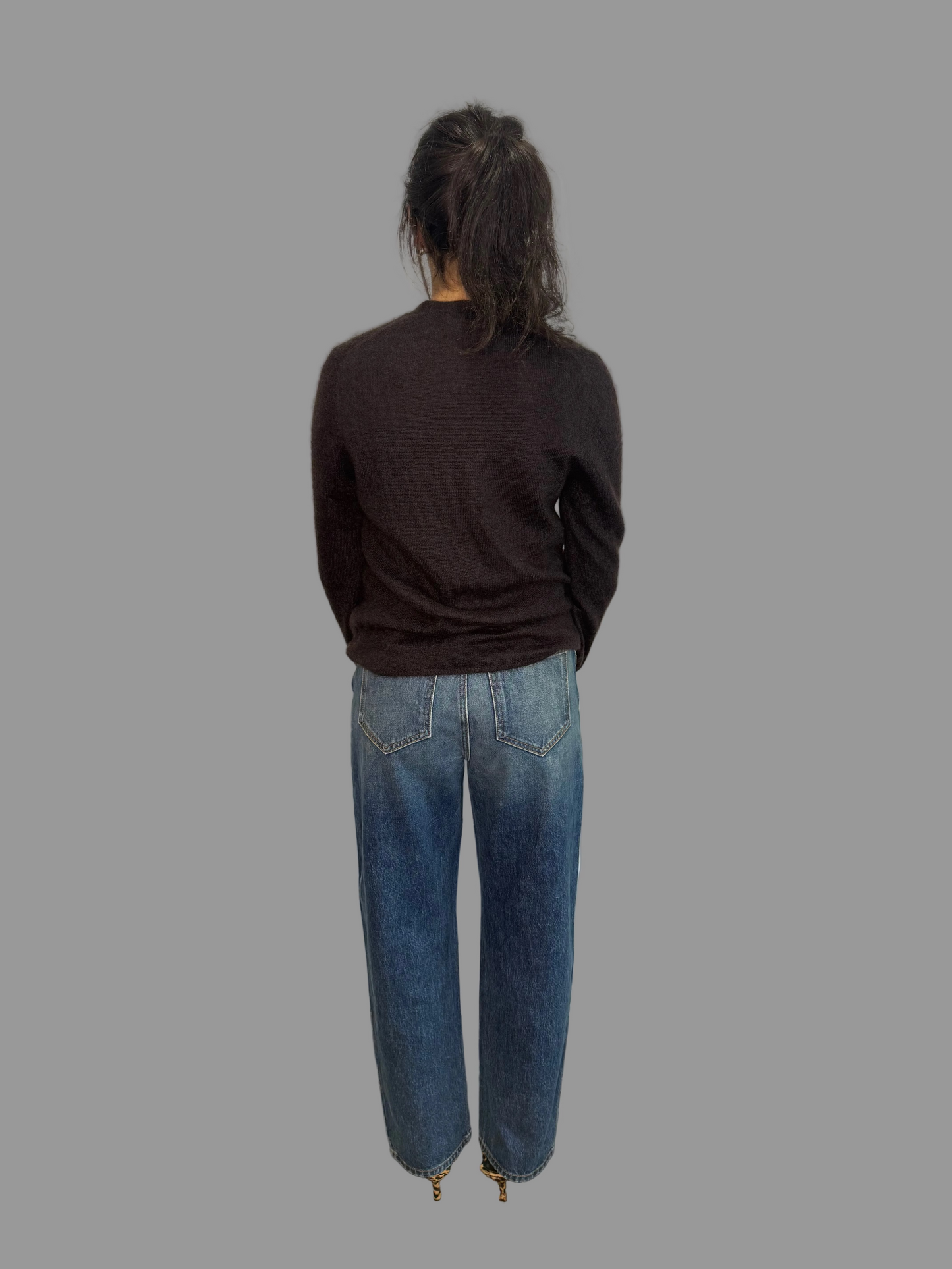 Vintage Prada Mohair Cardigan, 1990s, 40 IT
