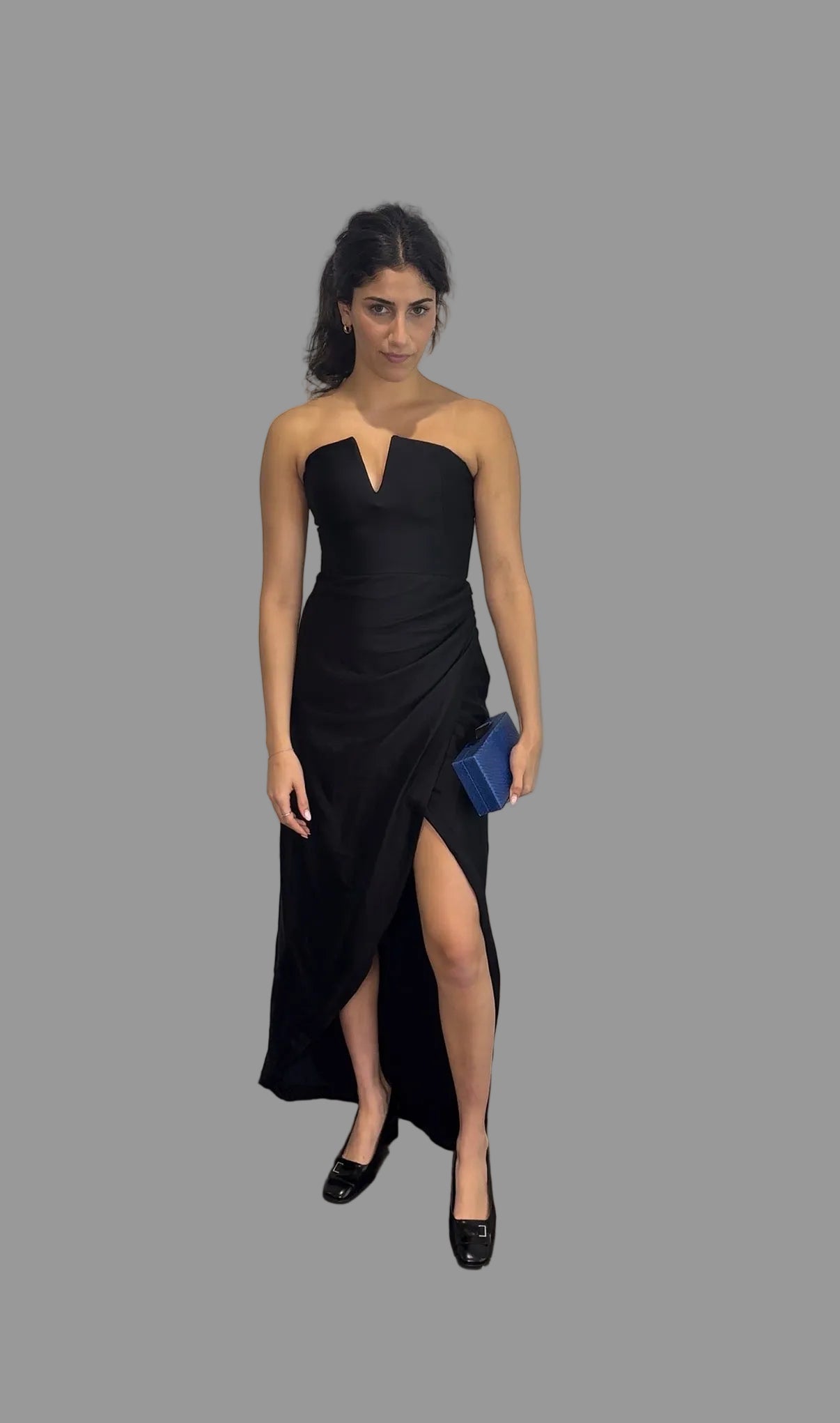 Bianca Spender Black Gown, XS