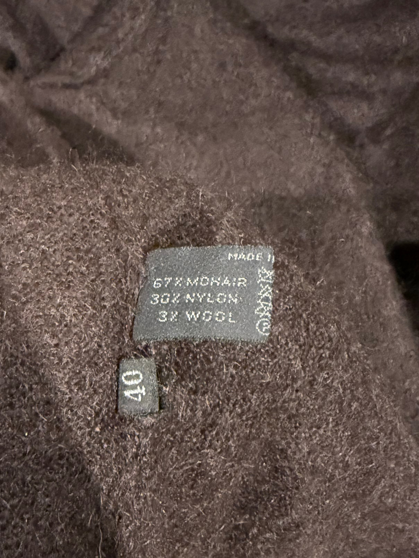 Vintage Prada Mohair Cardigan, 1990s, 40 IT