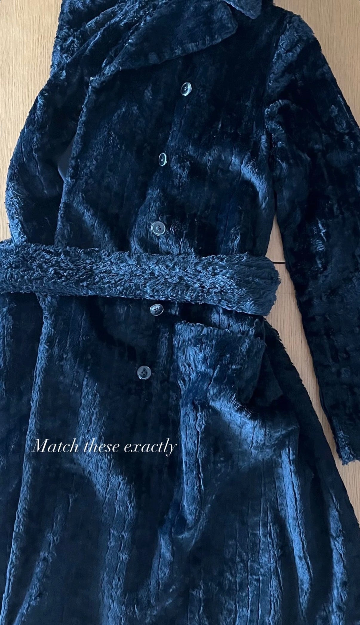Extremely Rare Miu Miu F/W 1995 Faux Fur Coat as worn by CBK, size 40IT