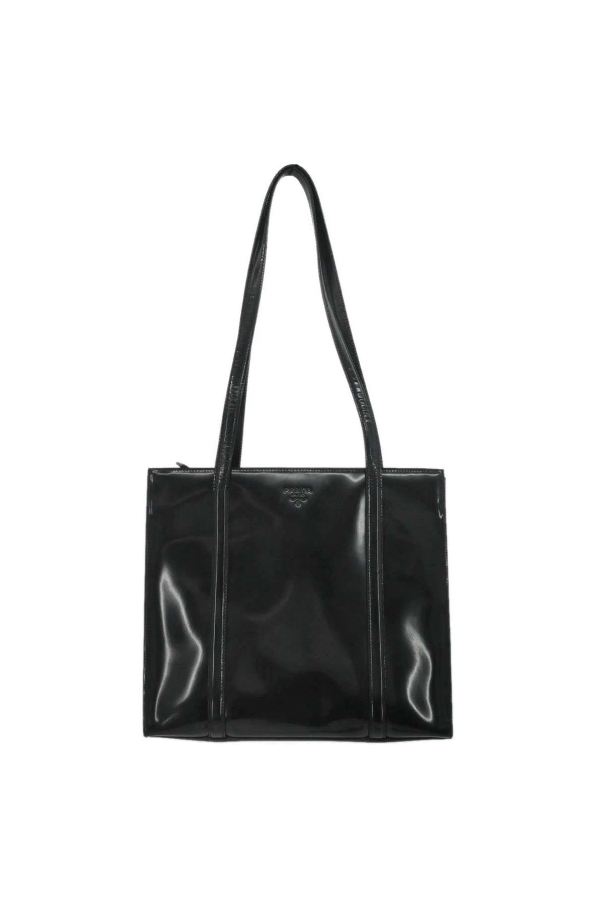 Vintage 1995 Prada Spazzolato handbag (Large)