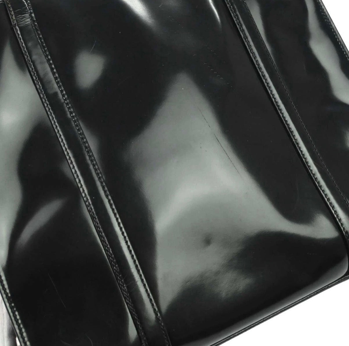 Vintage 1995 Prada Spazzolato handbag (Large)