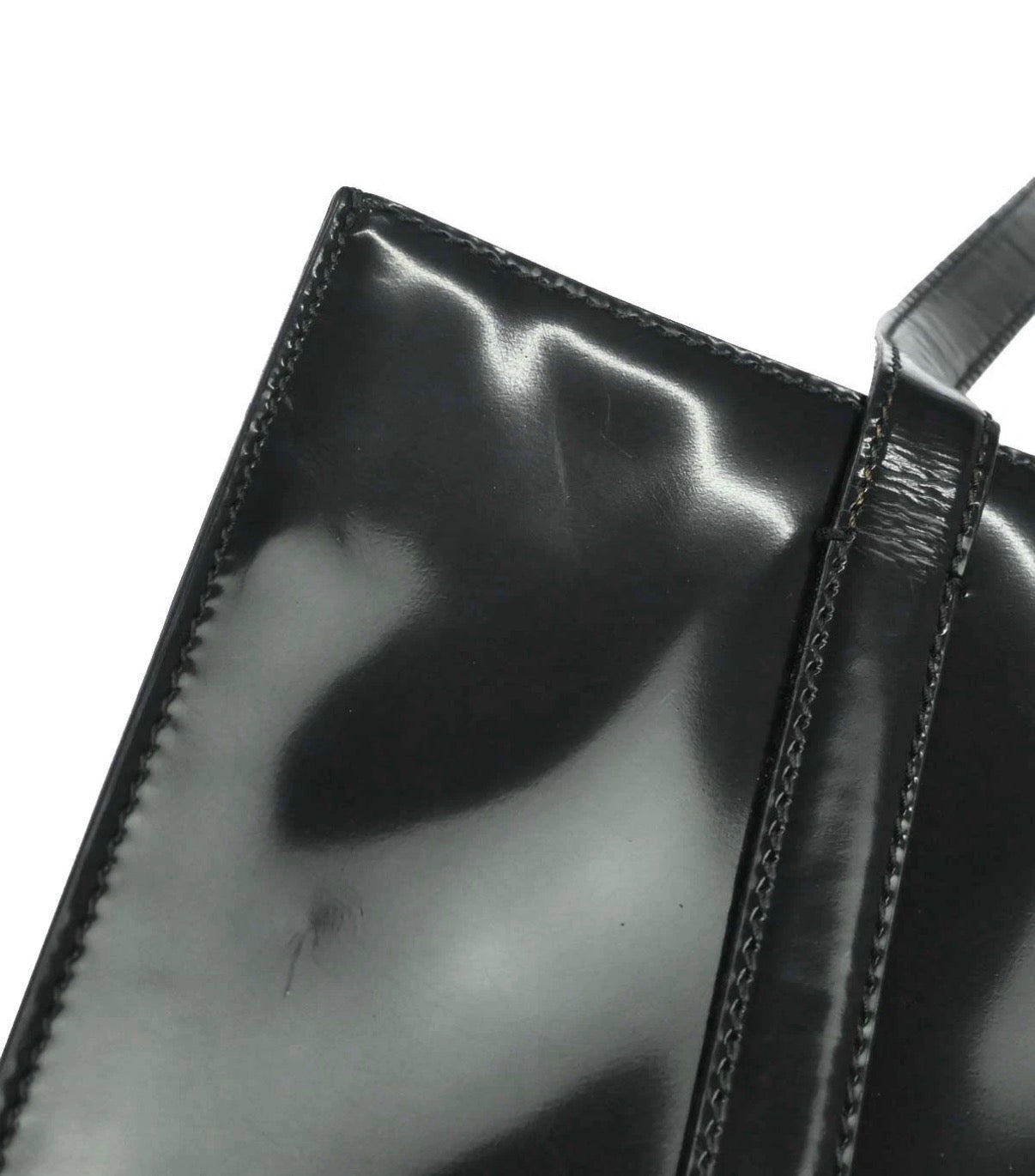 Vintage 1995 Prada Spazzolato handbag (Large)