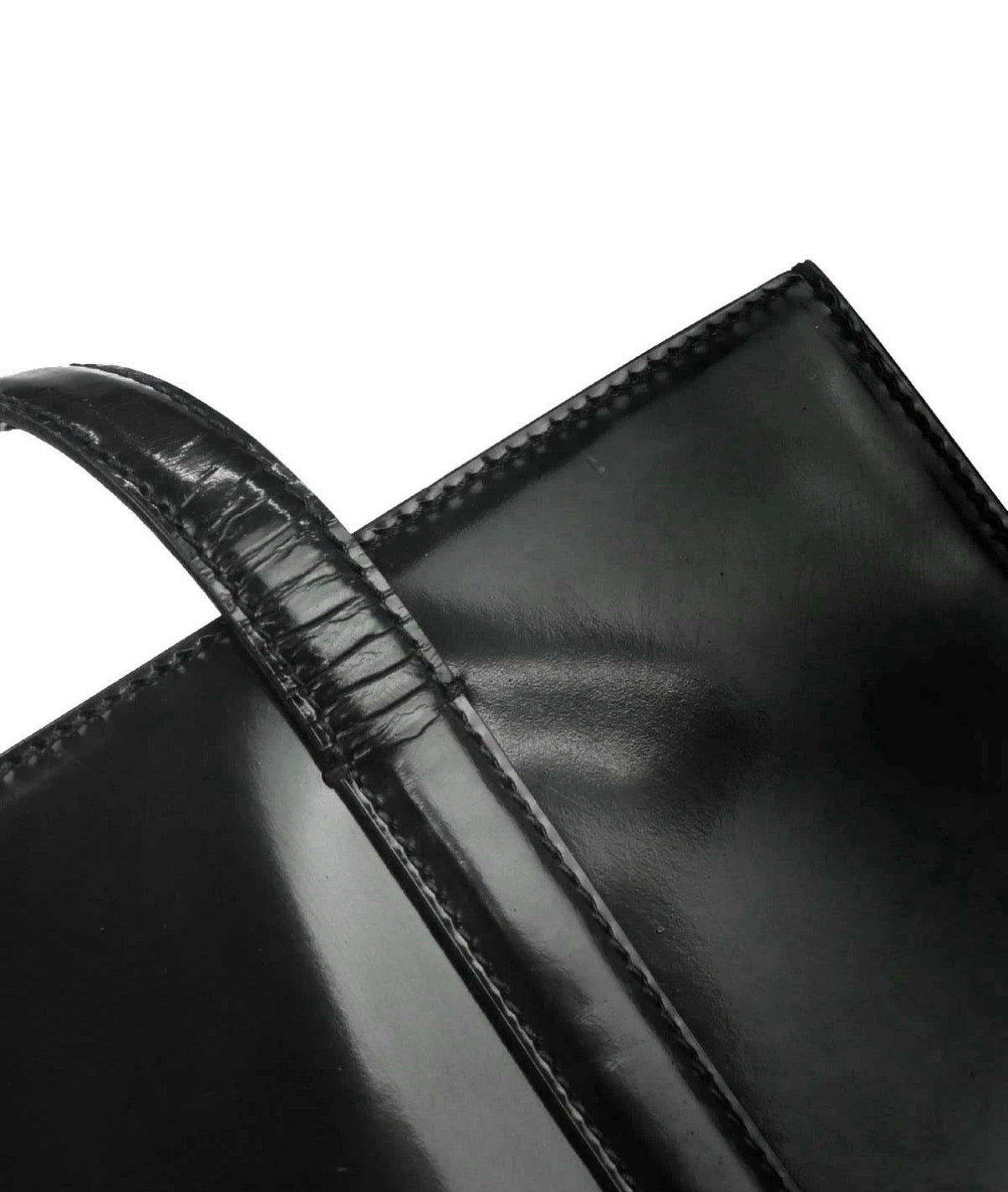 Vintage 1995 Prada Spazzolato handbag (Large)