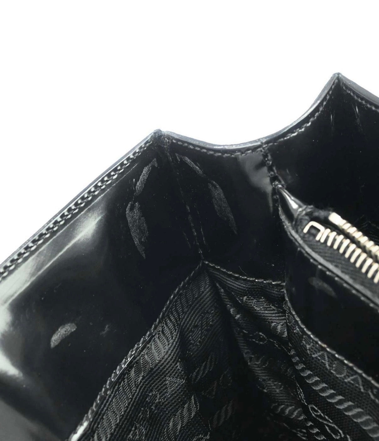 Vintage 1995 Prada Spazzolato handbag (Large)