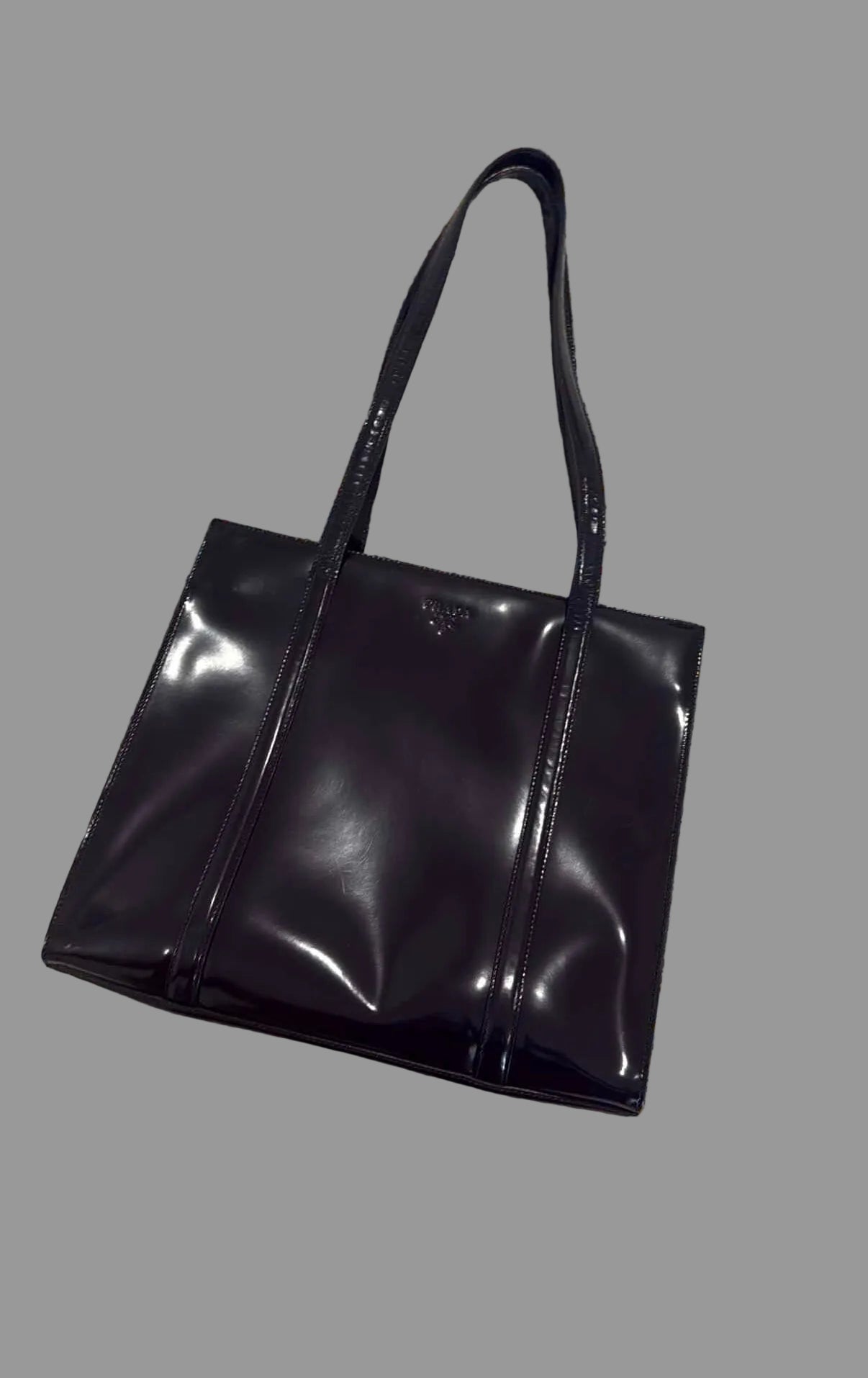 Vintage 1995 Prada Spazzolato handbag (Large)