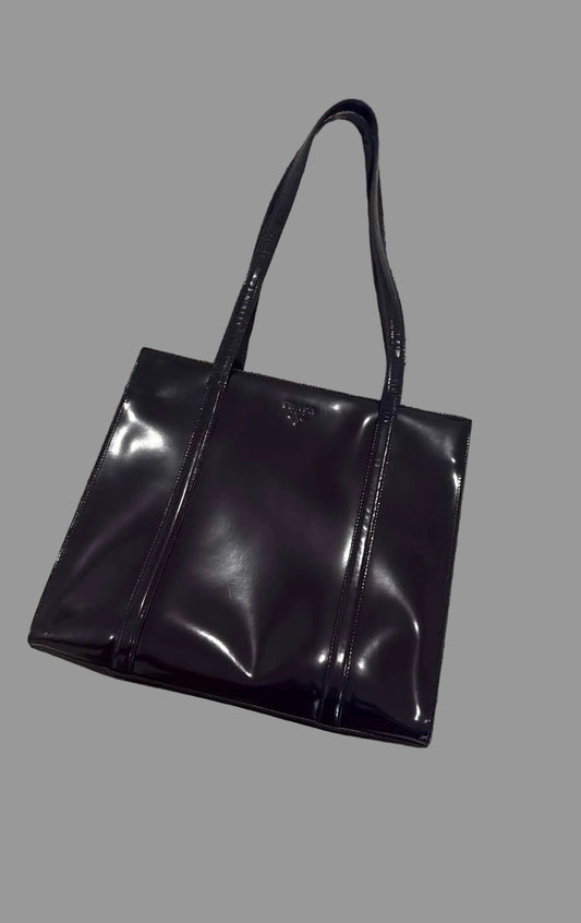 Vintage 1995 Prada Spazzolato handbag (Large)