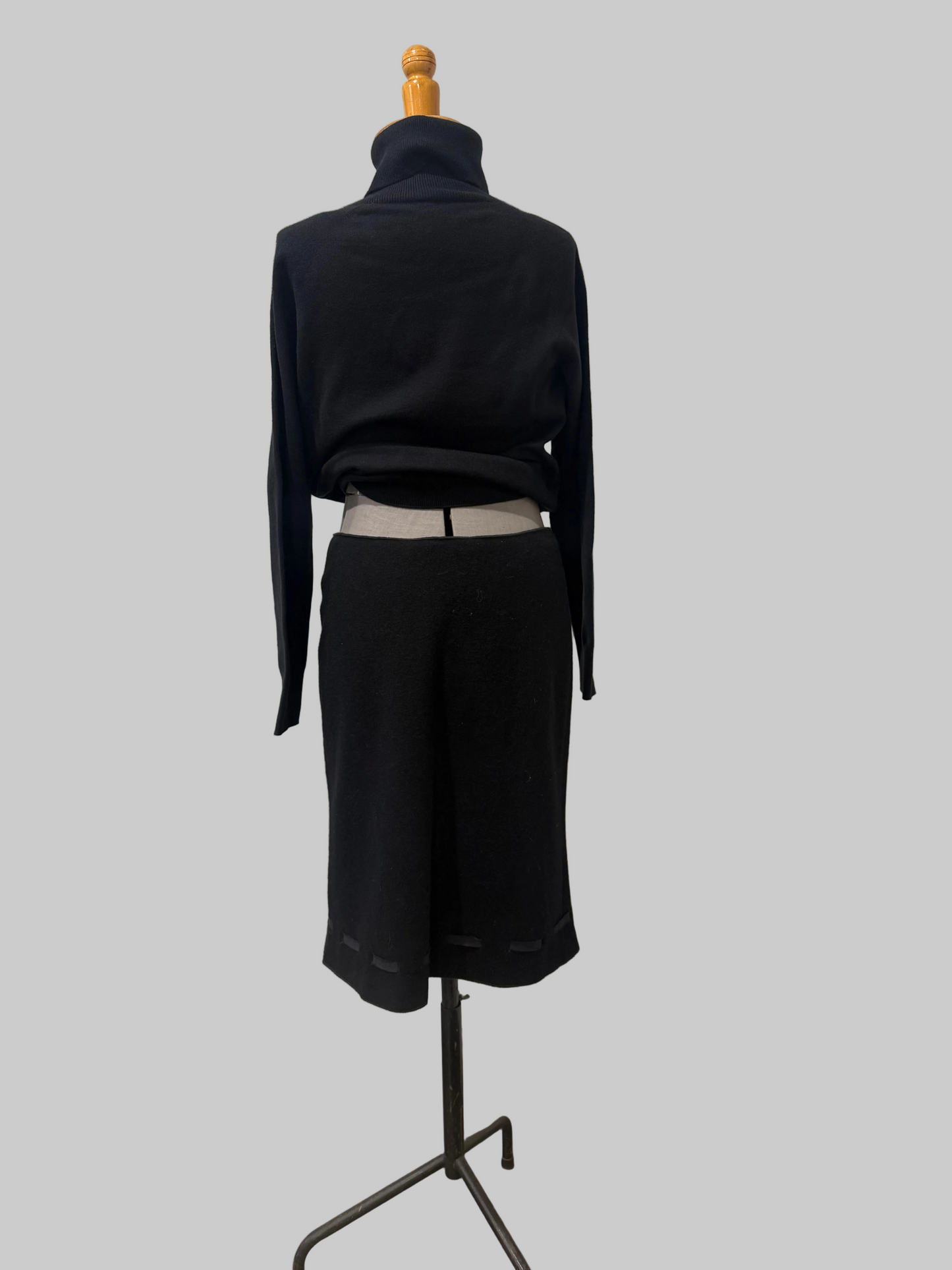 Miu Miu FW 1998 Wool Skirt, 42 IT