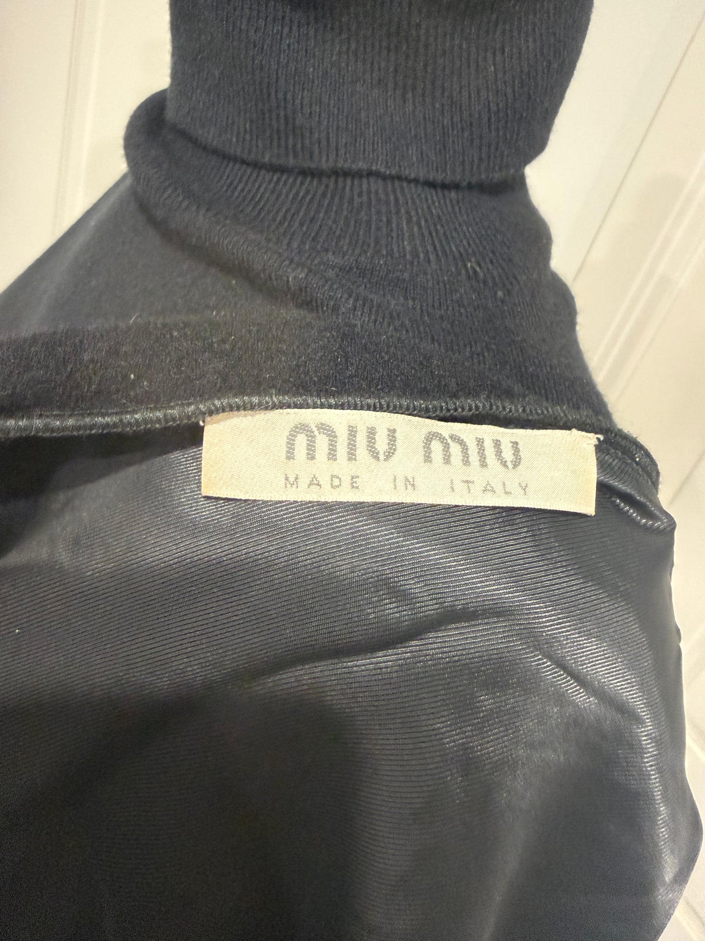 Miu Miu FW 1998 Wool Skirt, 42 IT