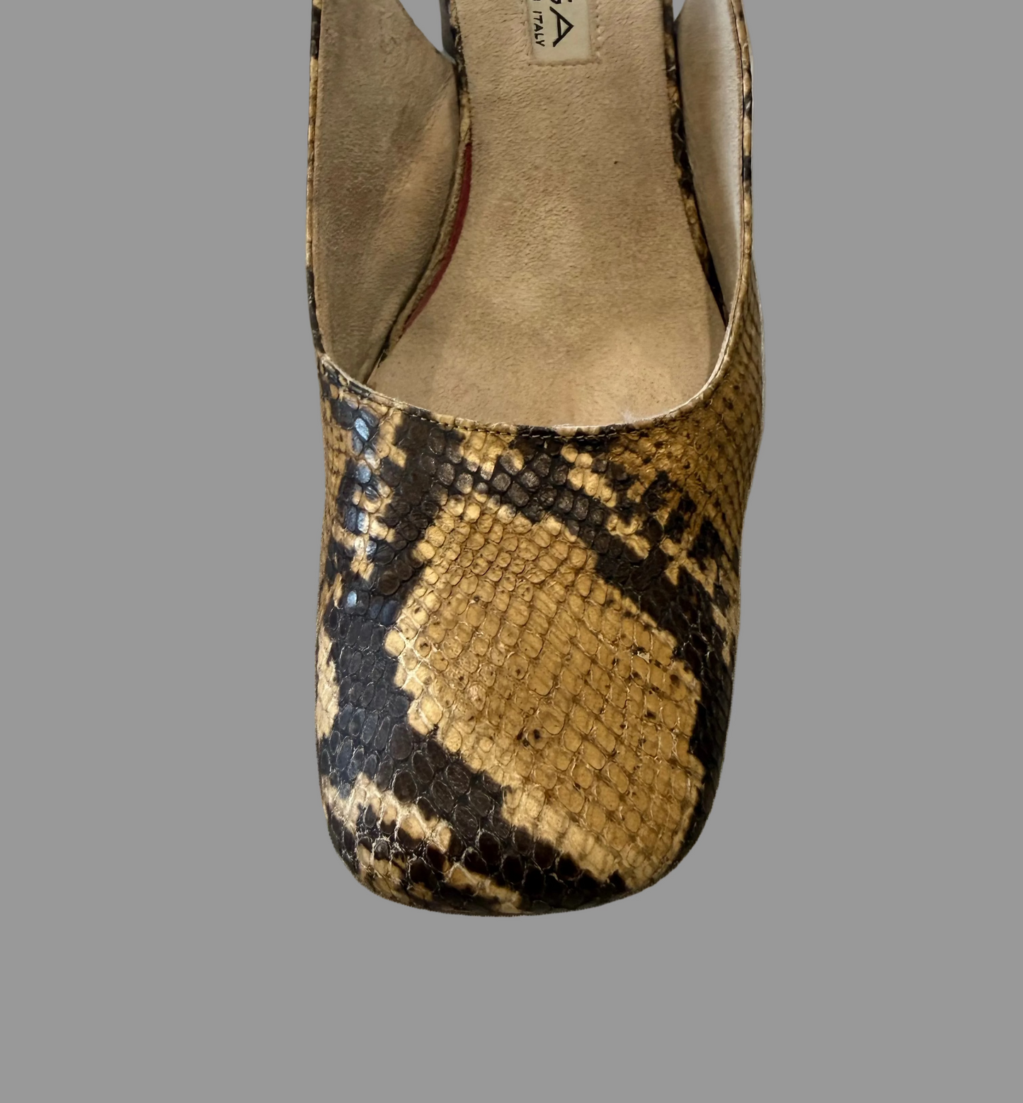 Via Spiga Snakeskin Slingback pumps, 9.5