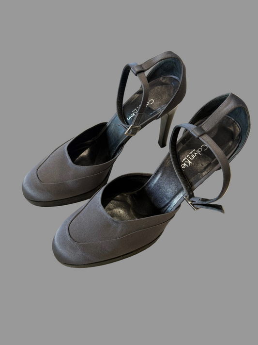 Calvin Klein Collection early 2000s Mary Jane Heels, 6.5