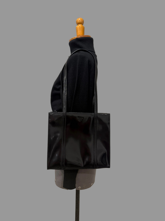 Vintage 1995 Prada Spazzolato handbag (Large)