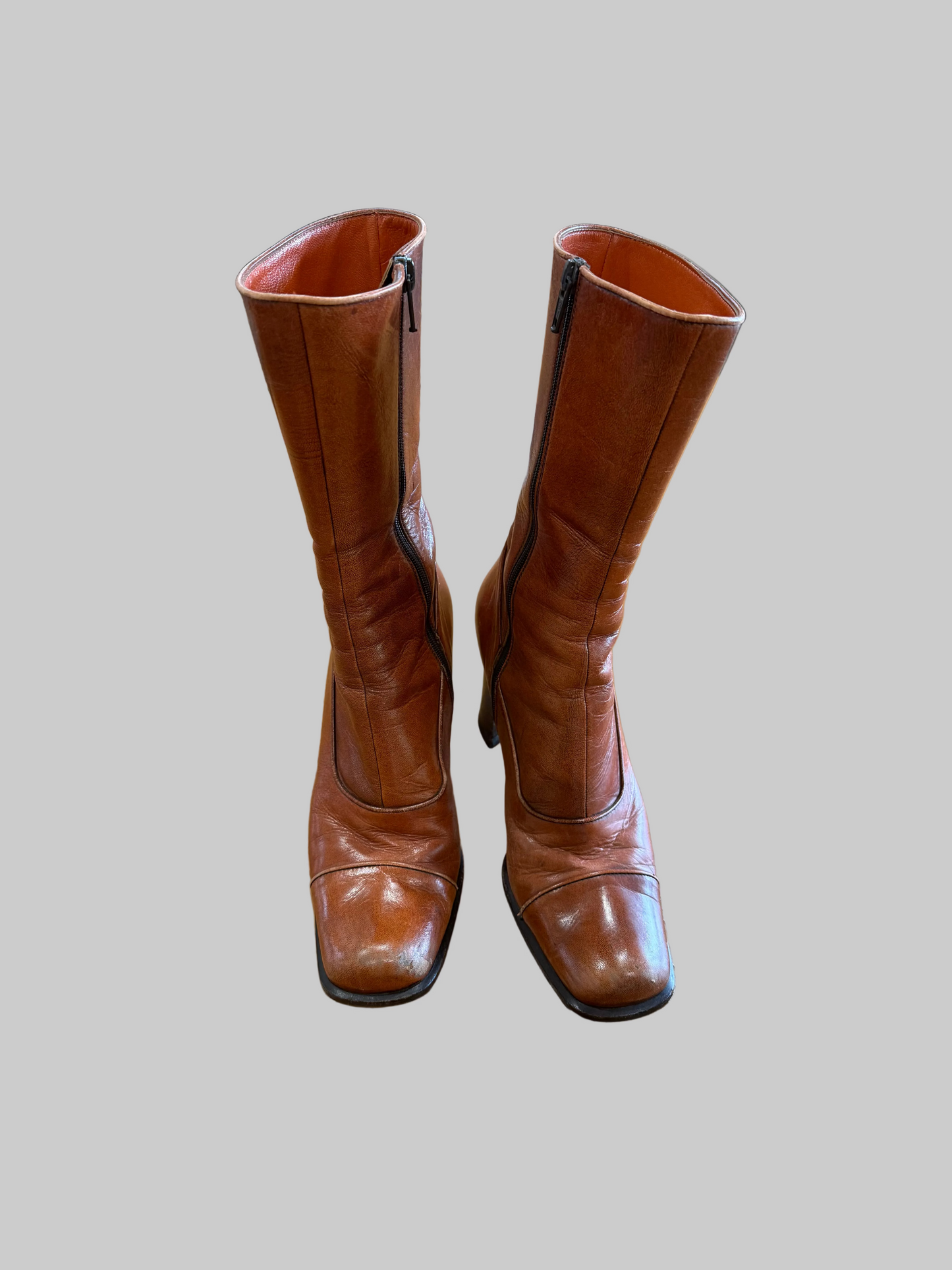 Rare Vintage Prada Brown Boots, FW 1996, 37.5