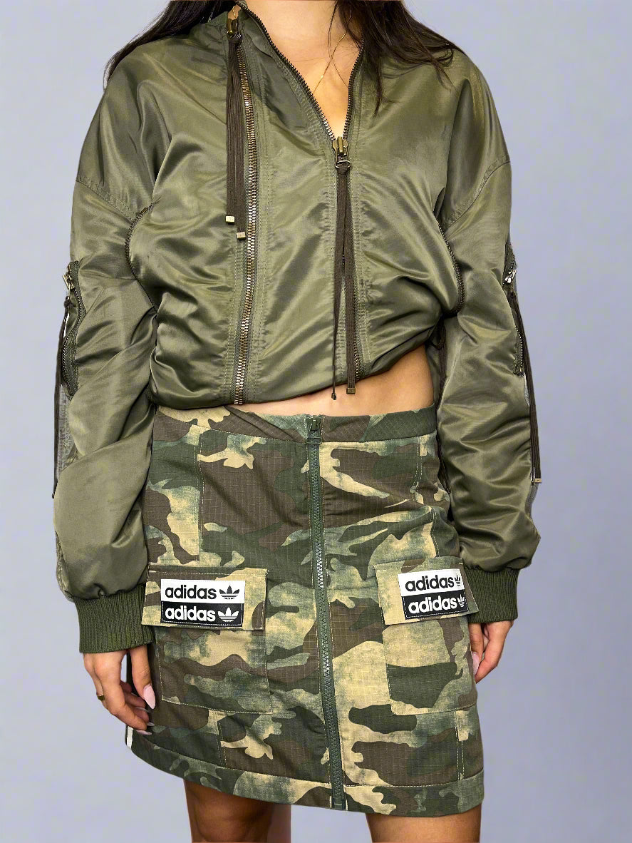 Adidas Camouflage Mini Skirt