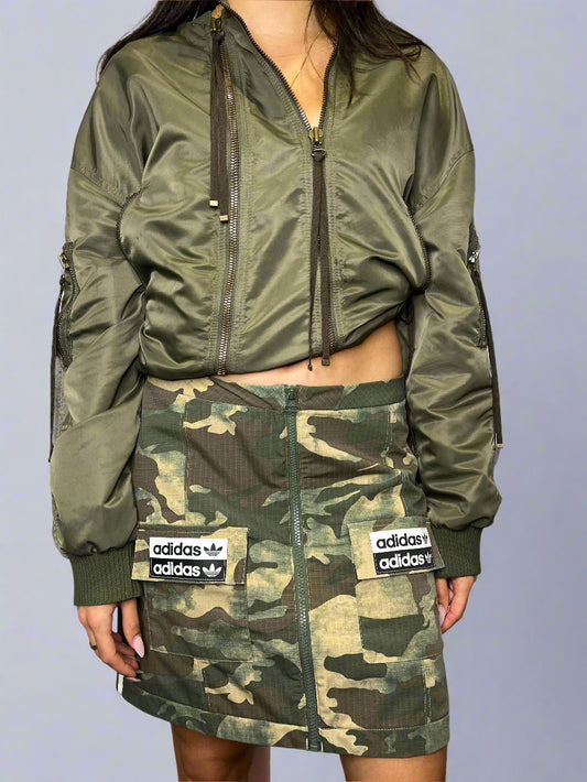 Adidas Camouflage Mini Skirt