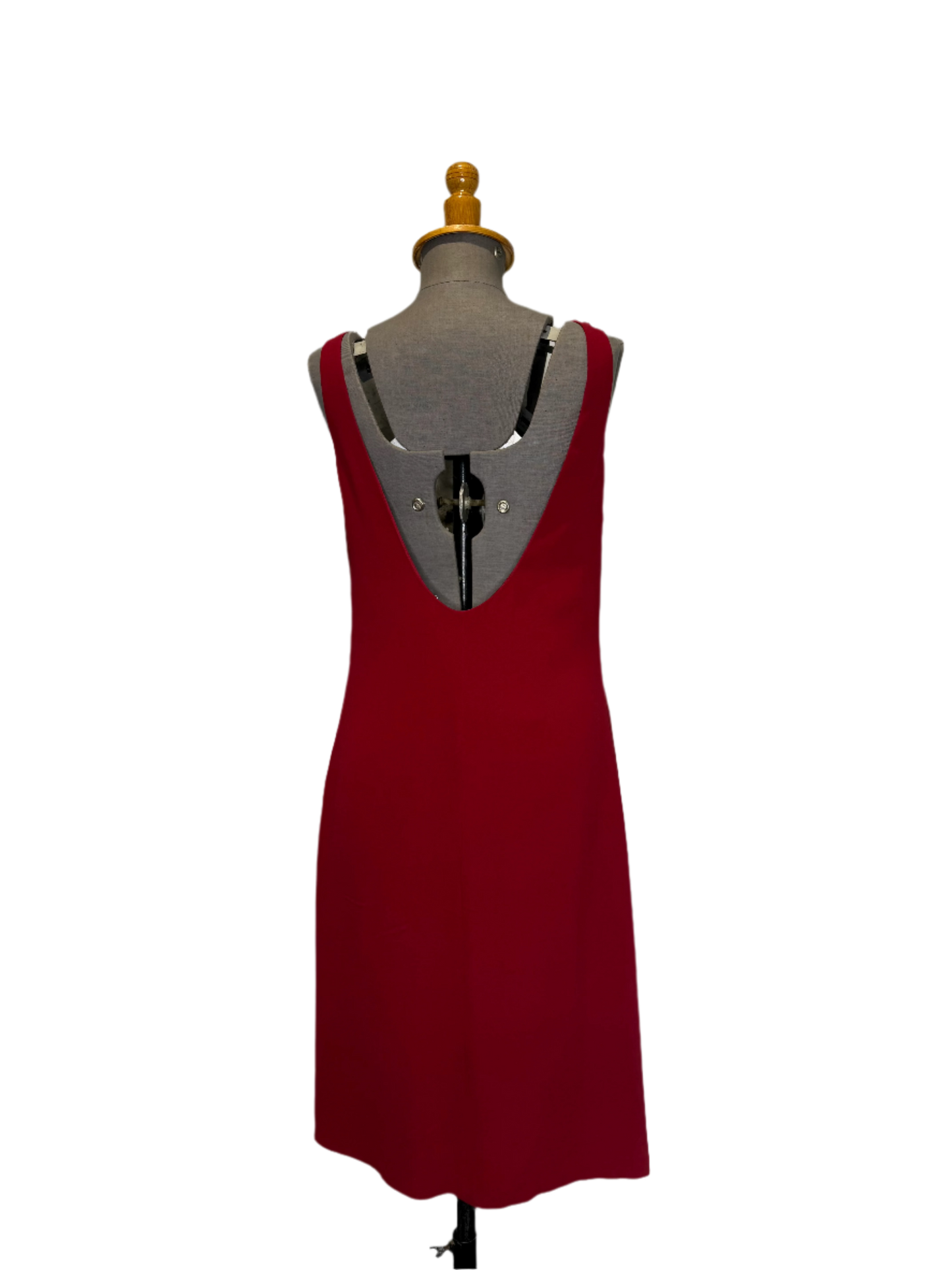 Calvin Klein Collection Red Silk Slip Dress
