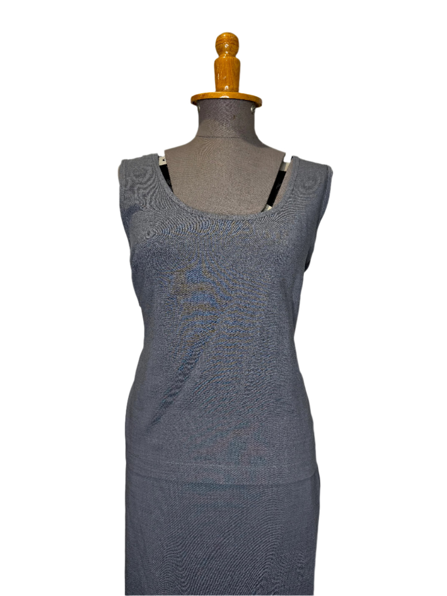 Calvin Klein Collection Grey 2 Piece Skirt & Top Set, c. 1998