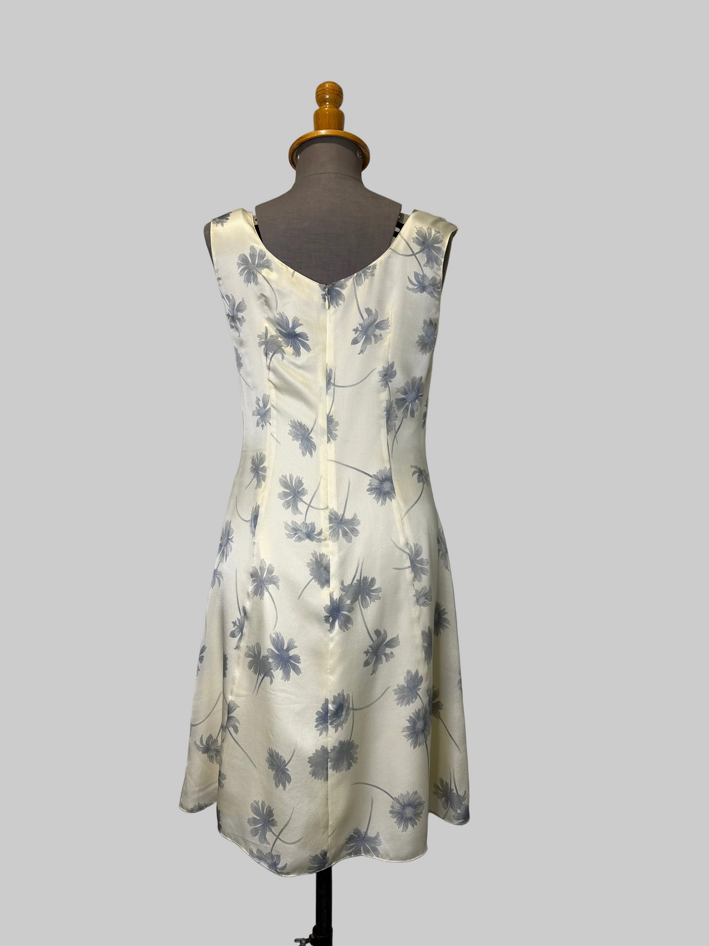 Calvin Klein Collection c.1992 Resort Silk Sun Dress
