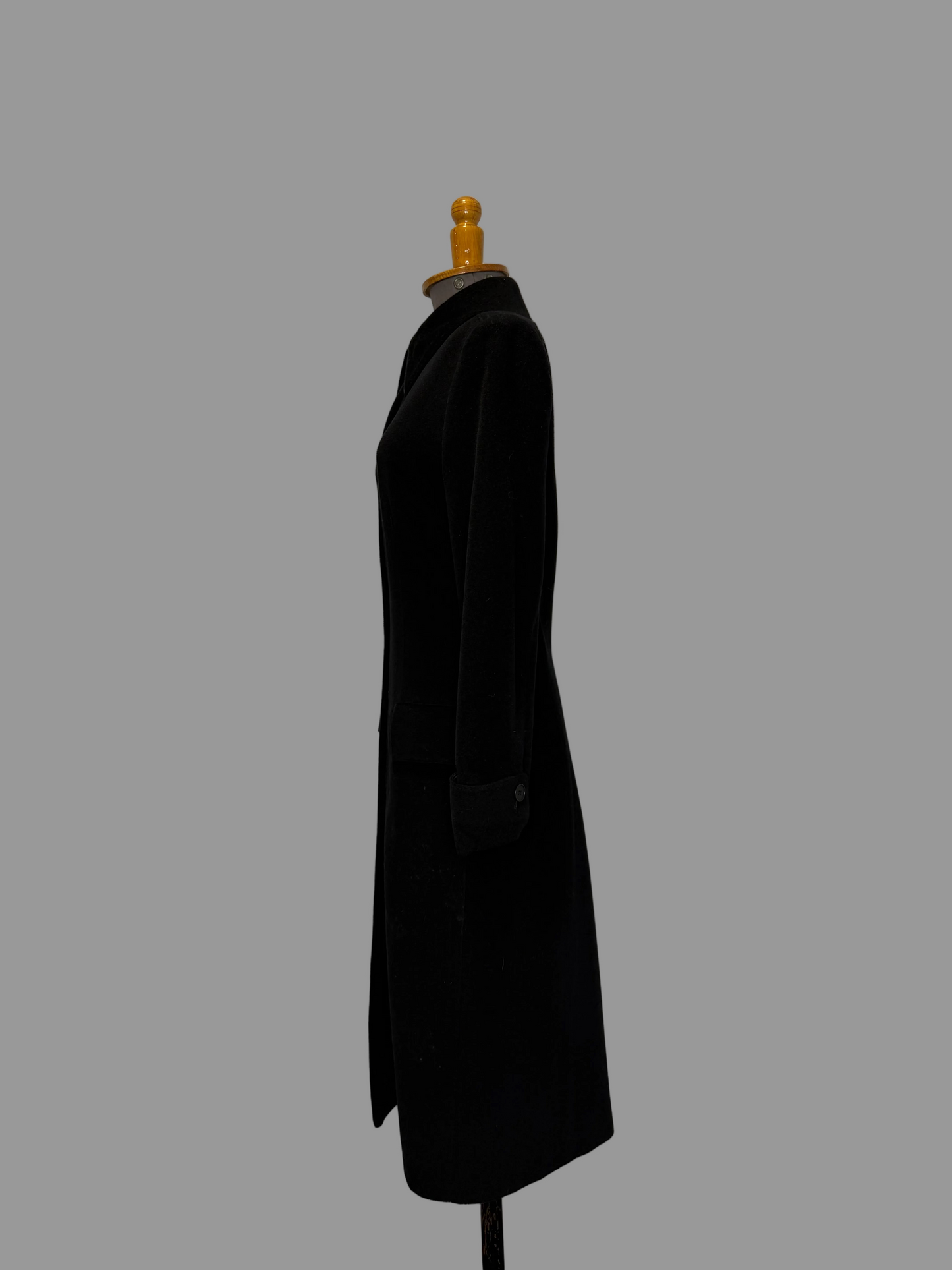 Calvin Klein Collection Black Coat c.1995