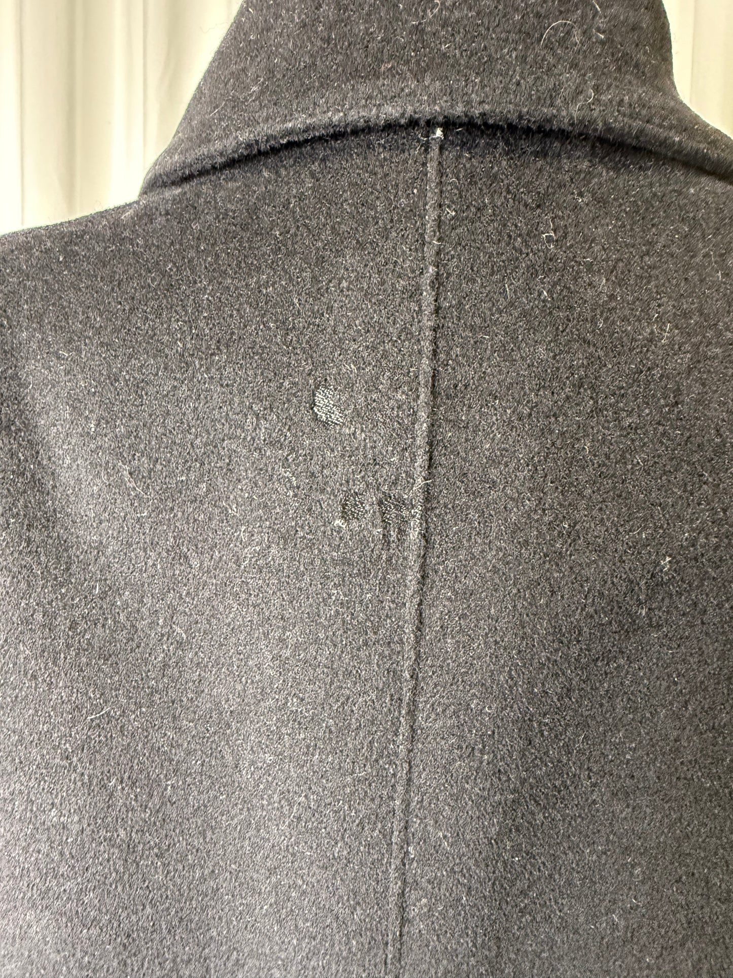 Calvin Klein Collection Black Coat c.1995