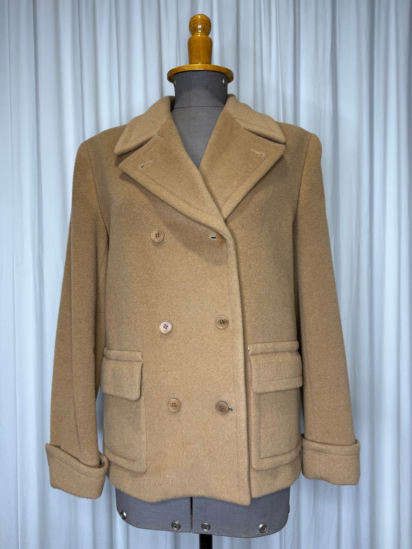 Calvin Klein Collection FW 1995 Camel Coat