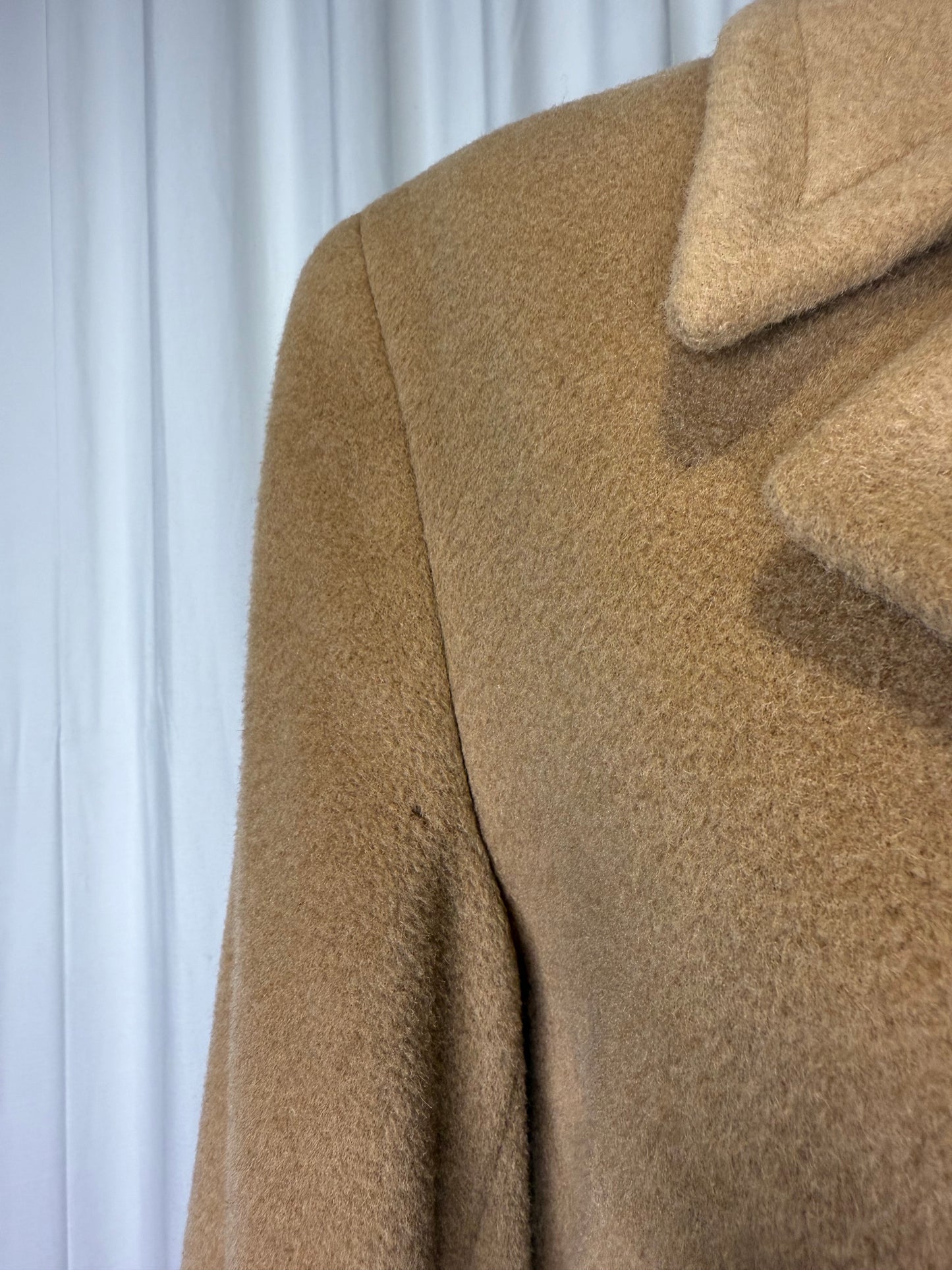Calvin Klein Collection FW 1995 Camel Coat