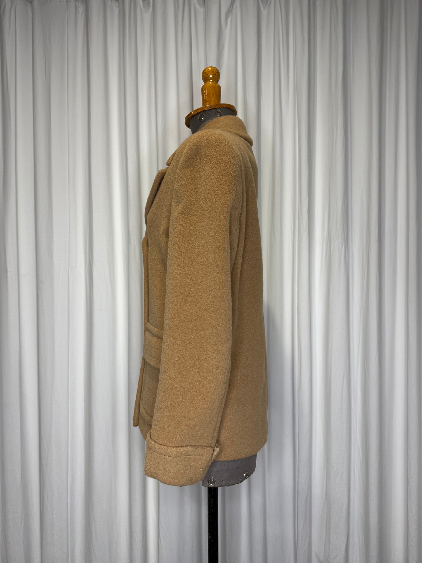 Calvin Klein Collection FW 1995 Camel Coat