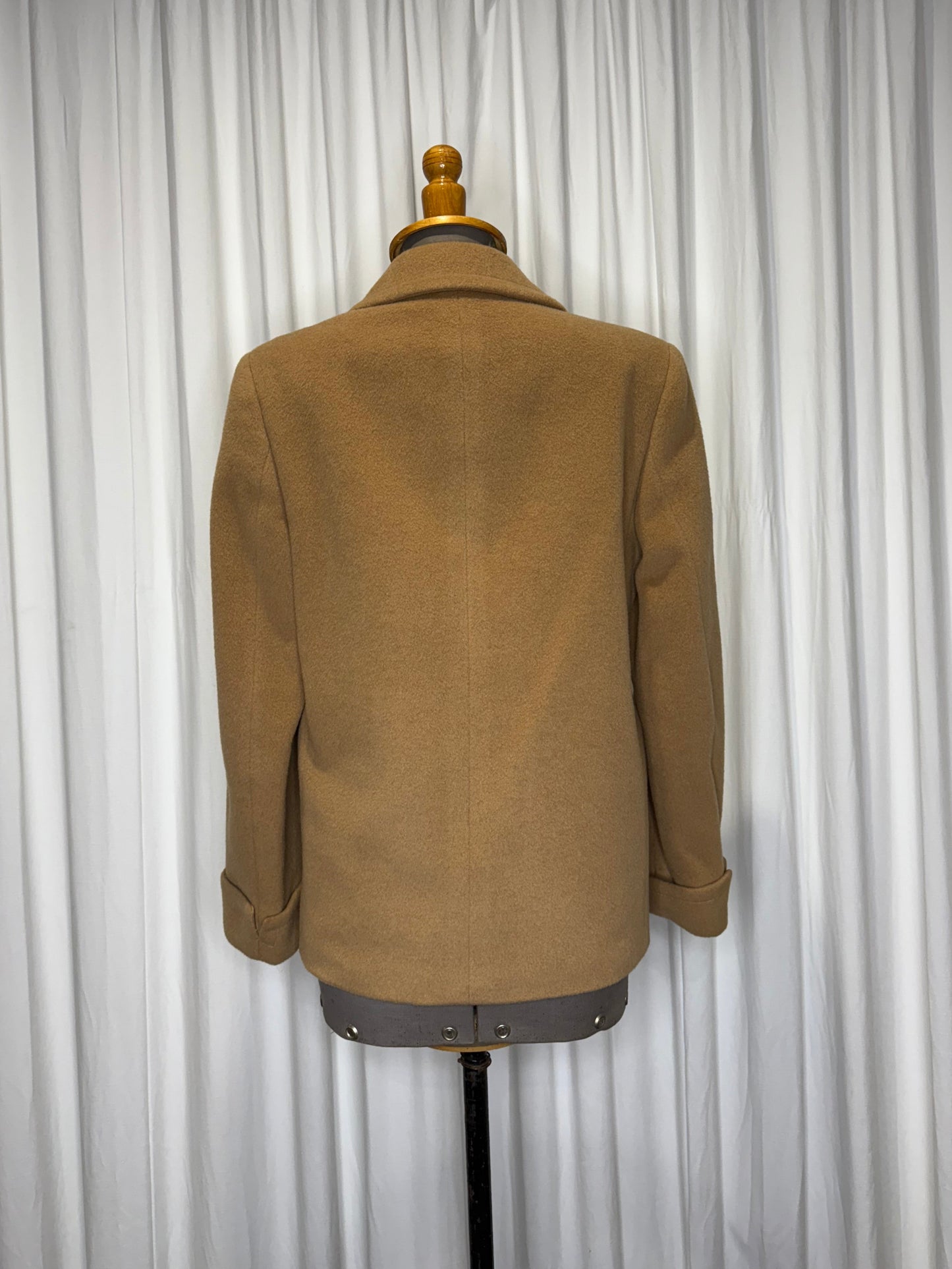 Calvin Klein Collection FW 1995 Camel Coat