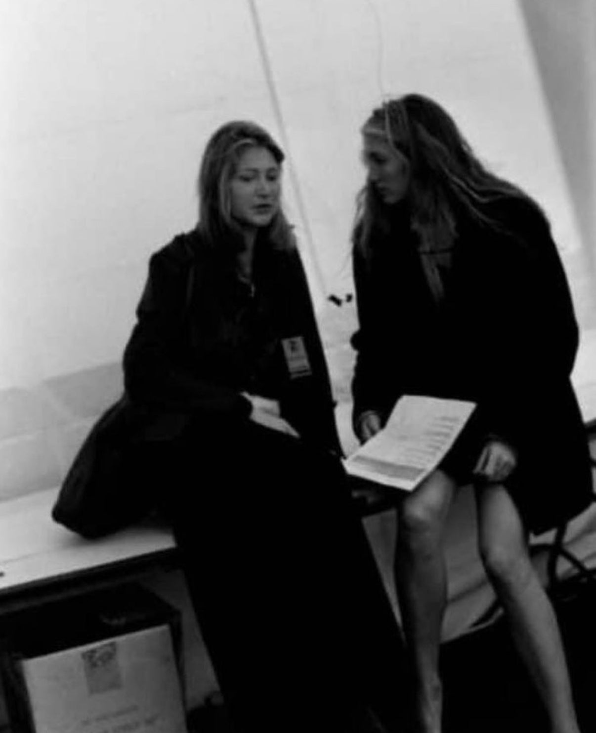 Calvin Klein Collection Black Coat c.1995