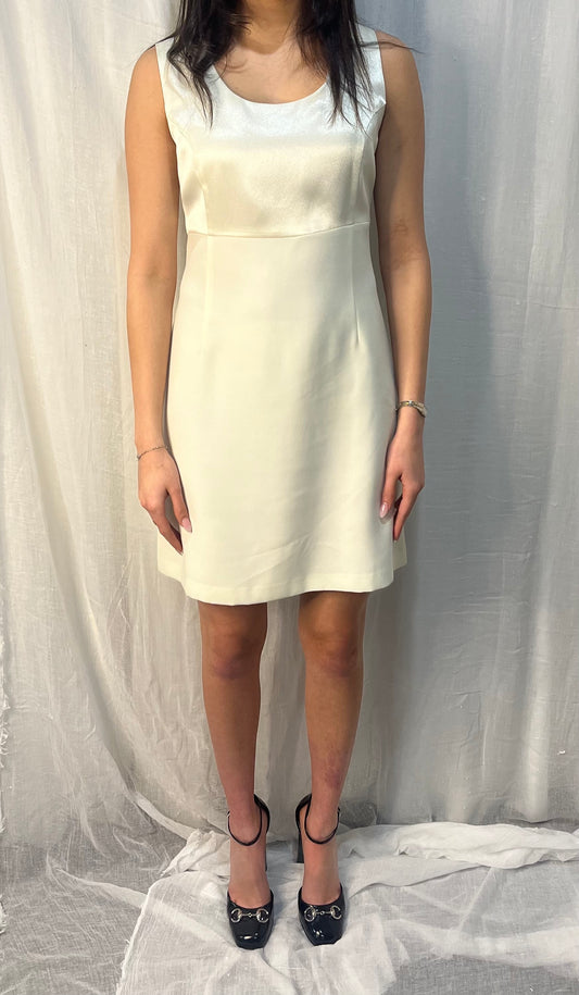 1990s Witchery White Mini Dress