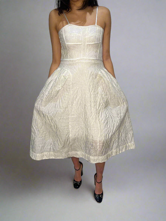 Cecilie Bahnsen White Dress