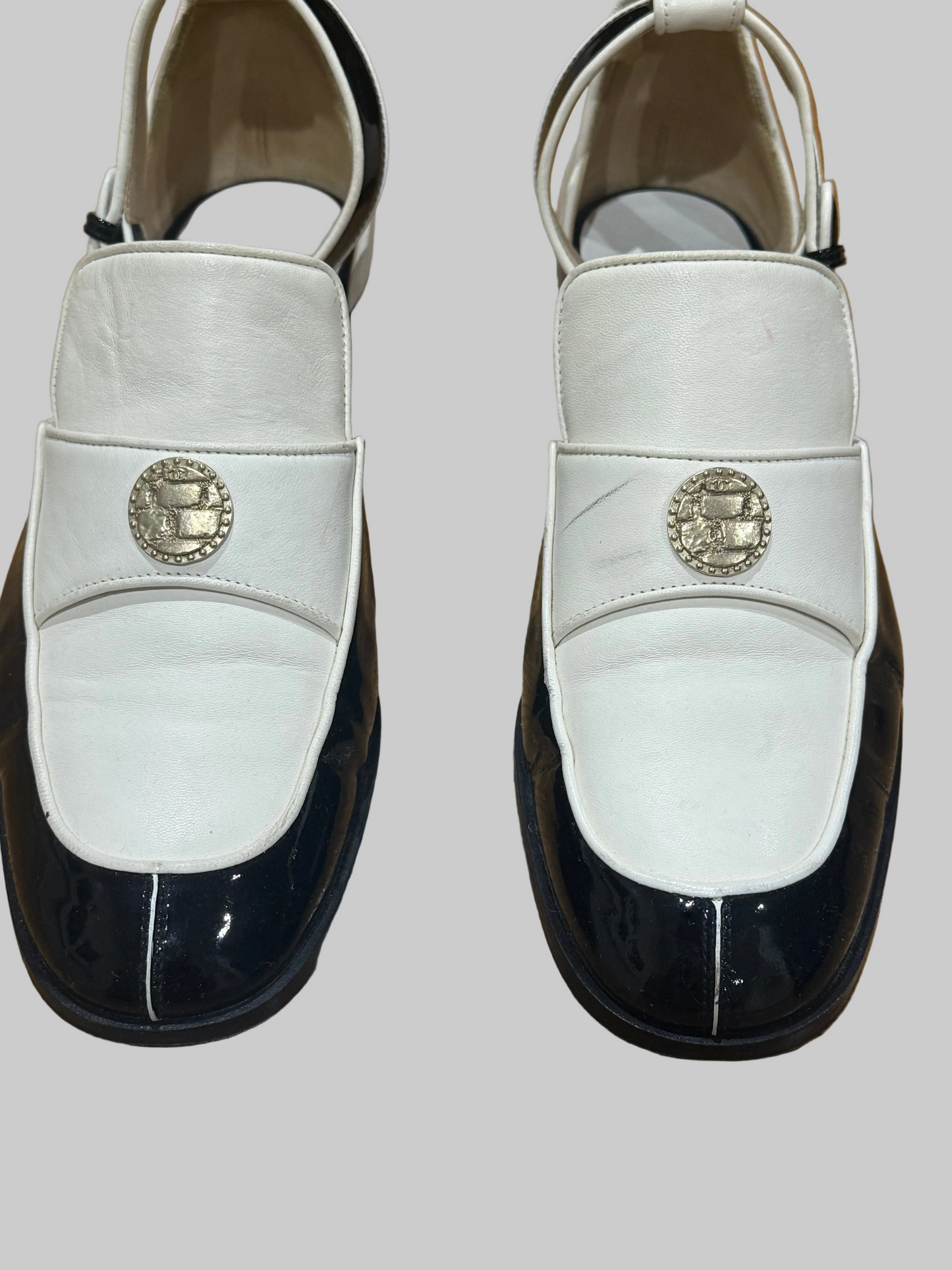 Chanel 2015 D'Orsay Brogues, 38.5