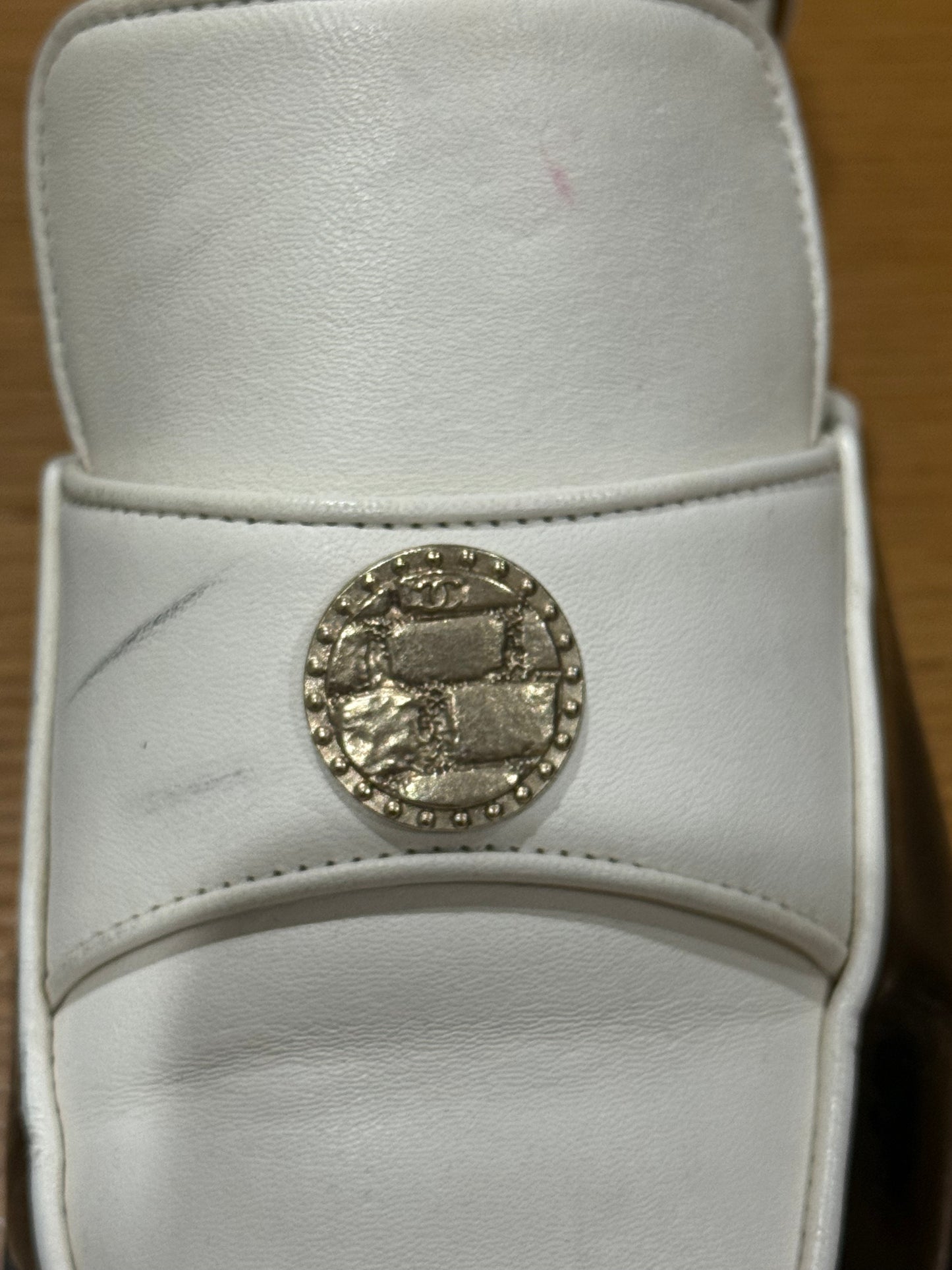 Chanel 2015 D'Orsay Brogues, 38.5