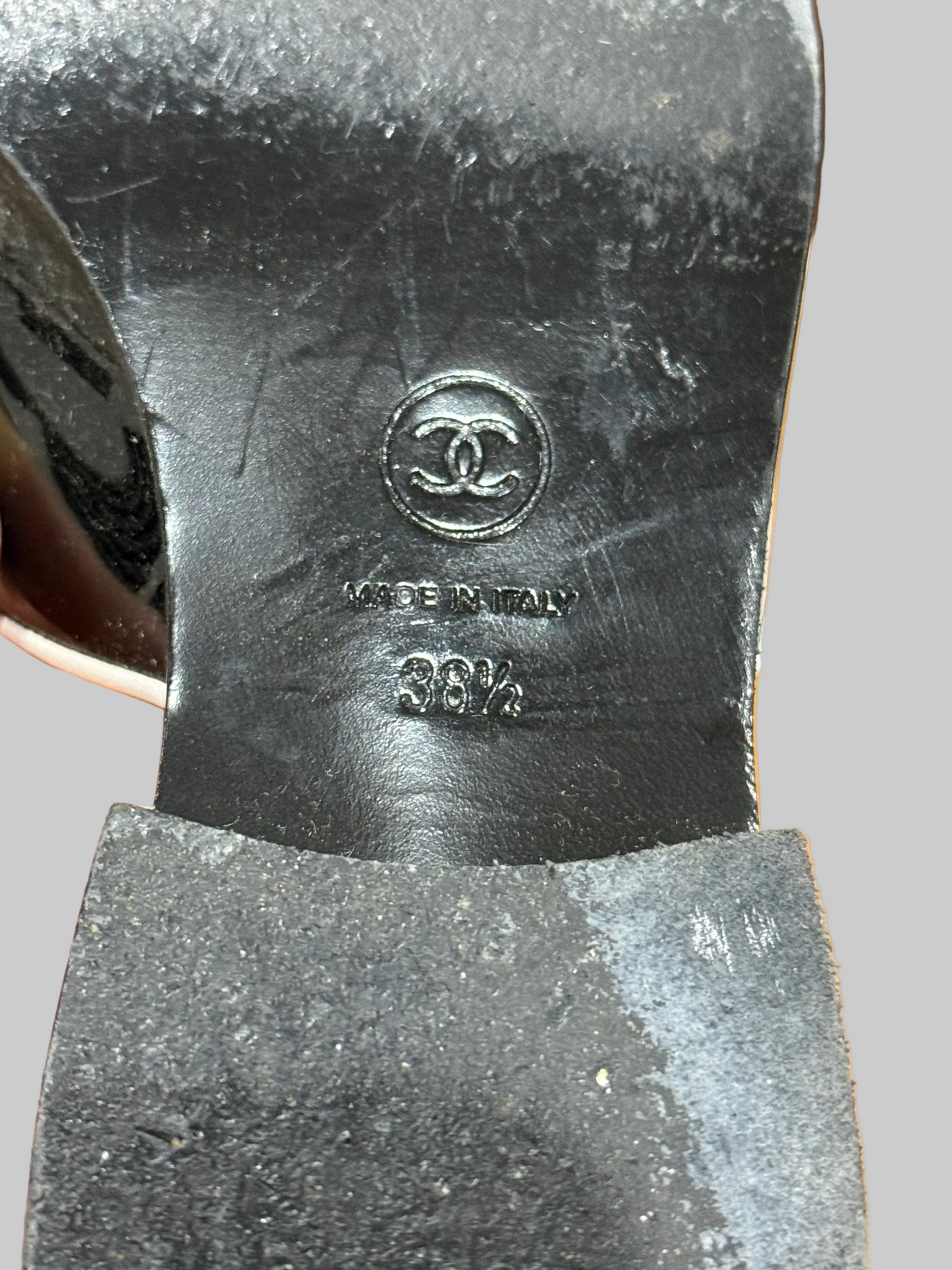 Chanel 2015 D'Orsay Brogues, 38.5