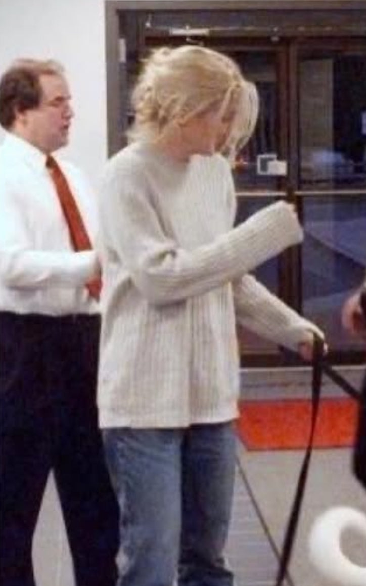 Miu Miu F/W 1997 Grey Wool Ribbed Turtleneck, CBK