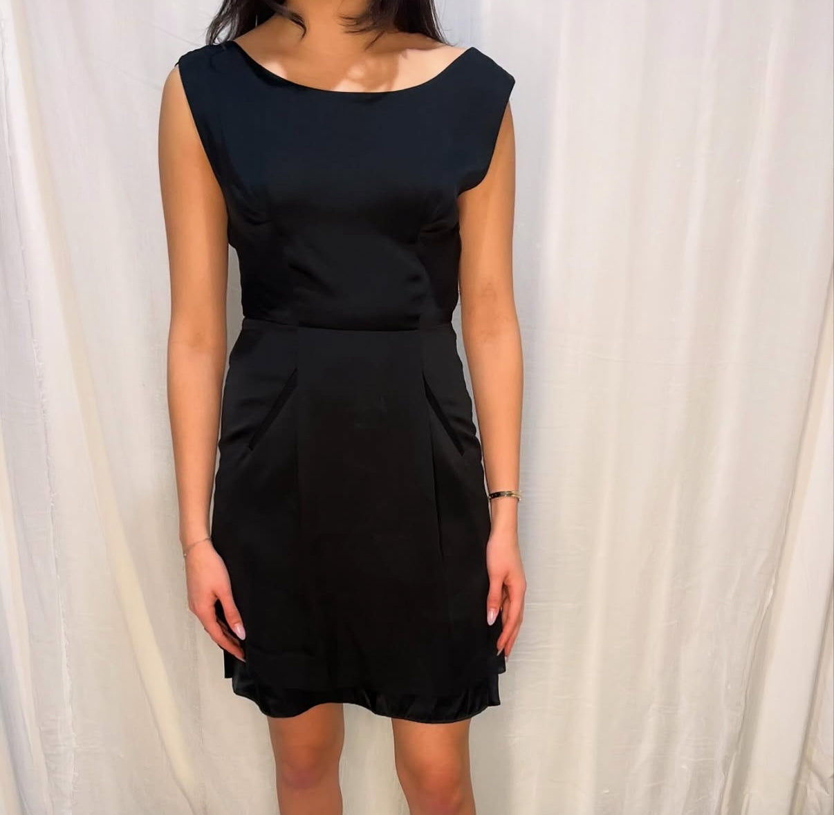 Acne Studios Black Mini Dress