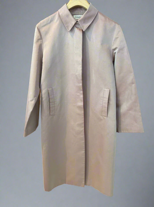 Calvin Klein Collection Dusty Pink Coat, early 2000s