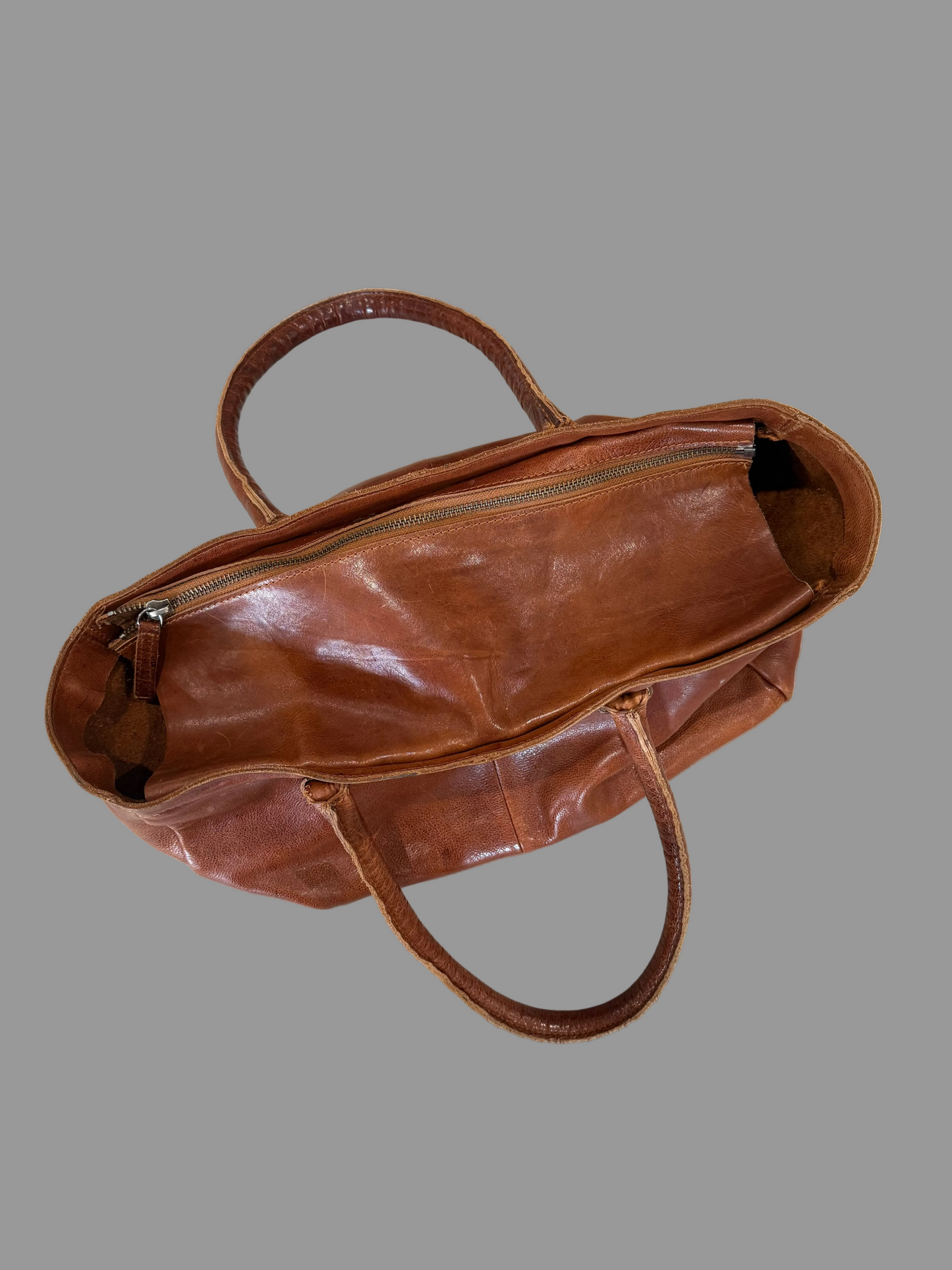Elk Large Brown Leather Tote