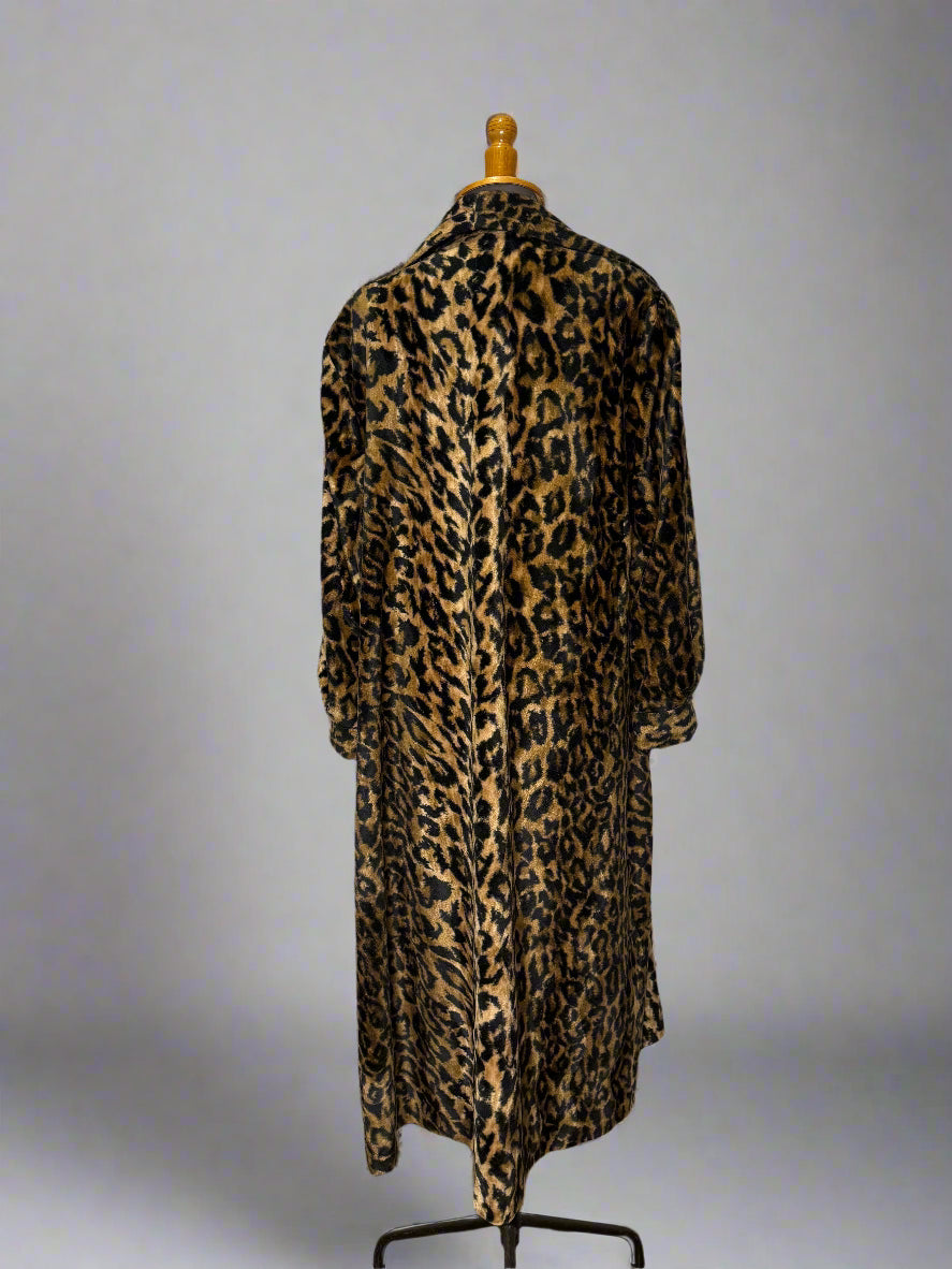 Always U.S.A Faux Leopard Coat